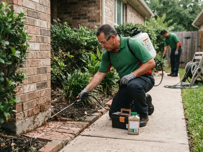 Tawny Crazy Ant Suppression in Houston, TX